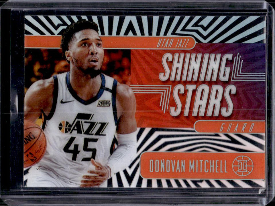 2019-20 Illusions Donovan Mitchell Shining Stars #10 Jazz