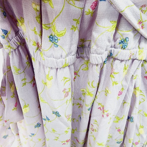 Matilda Jane Purple Short Sleeve Enchanted Garden Artist Floral Midi Dress Large - Picture 15 of 19