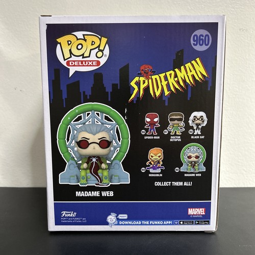 NUEVO Funko Pop! Deluxe: Marvel - Madame Web - Target (T) (Exclusivo) #960 - Imagen 3 de 6
