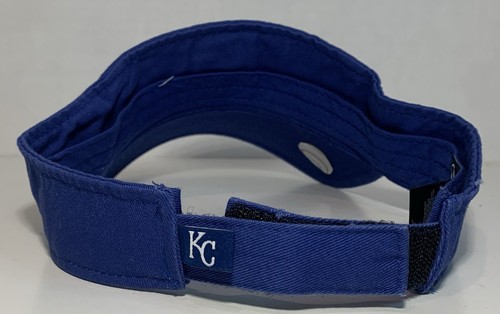 ‘47 Brand Clean Up MLB Kansas City Royals Blue Adjustable Visor OSFA - Picture 4 of 8