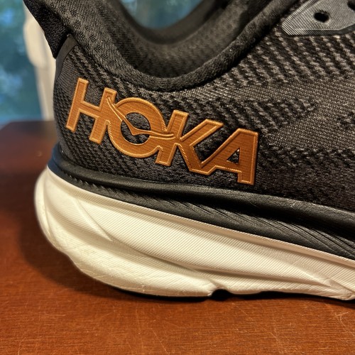 Zapatos para correr Hoka one Clifton 9 1127896 BCPPR negros cobre para mujer talla 9,5B - Imagen 5 de 15
