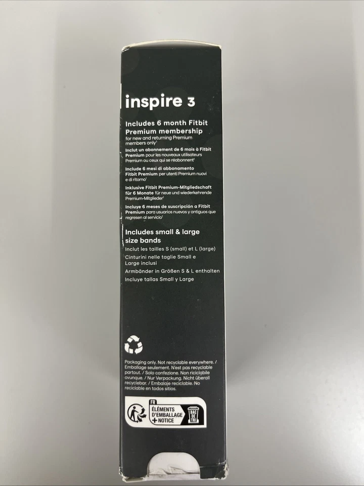 Google Fitbit Inspire 3 Fitness-Tracker, Aktivitätstracker, Sportuhr - Bild 3 von 4