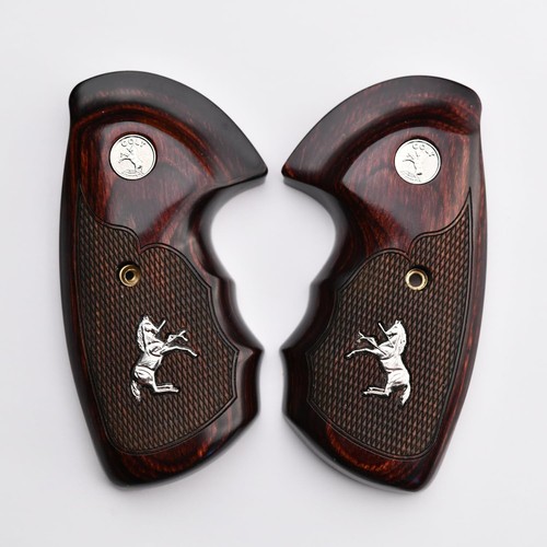 Altamont Colt Python One Size, Rosewood Checkered - Silver Medallions  - Picture 2 of 3