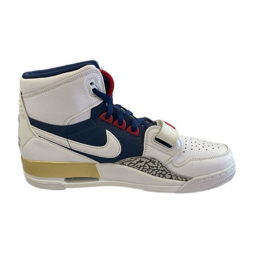 Jordan Legacy 312 Dream Team High Top Basketball Shoe AV3922-101 Midnight Navy - Picture 2 of 14