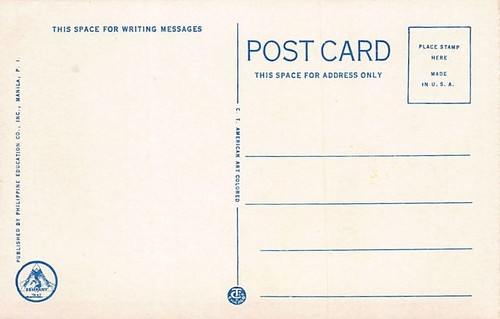 Philippines - Harrowing rice field - Publ. Philippine Education Co. - Picture 2 of 2