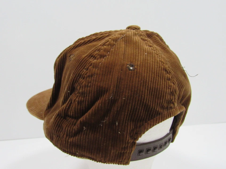 De colección ALTA Utah Estación de Esquí Pana Sombrero Ajustable Gorra Marrón #H5 Foto 4 de 4