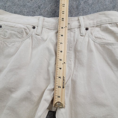 Todd Snyder Slim Fit Japanese Selvedge Denim Jeans Gr. 33x32 Canvas *Defekt - Bild 5 von 16