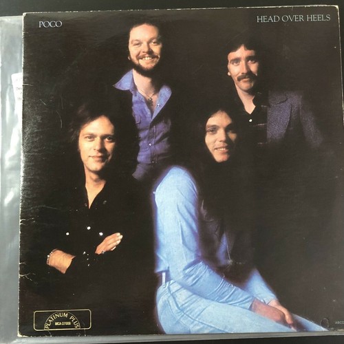 POCO "Head Over Heels"  1975 Vinyl LP Record MCA-37009 EX/VG - Picture 1 of 6
