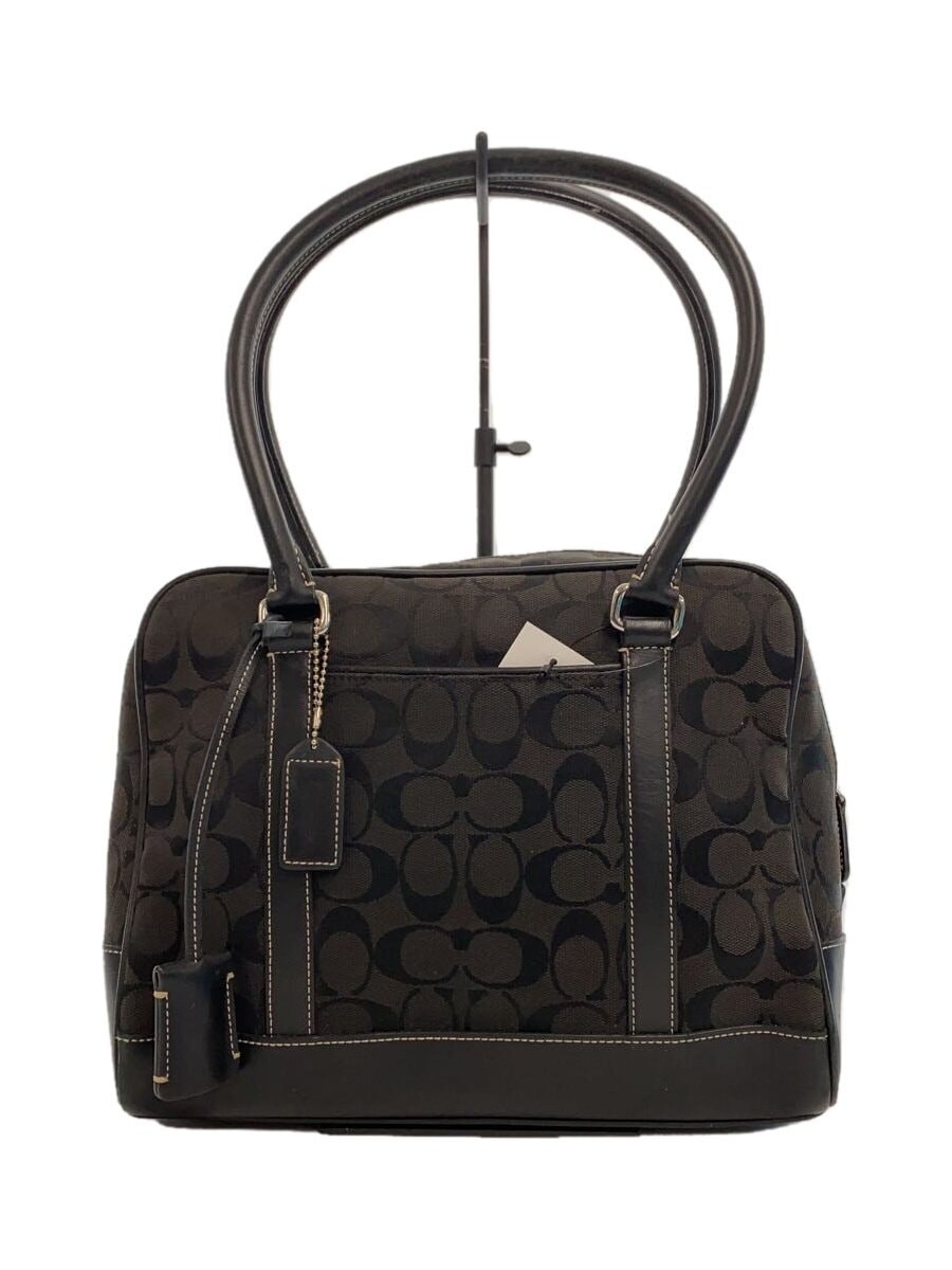 COACH Monogram Black Handbag Style R 6097-image
