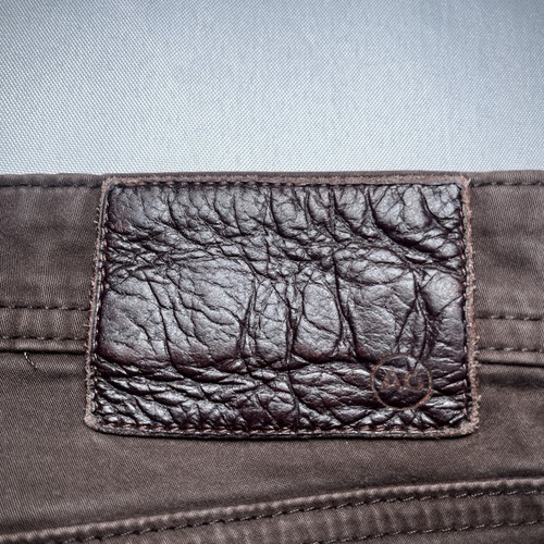 Adriano Goldschmied AG Jeans Men 36x34 Brown The Everett Slim Straight USA Made - Picture 6 of 10