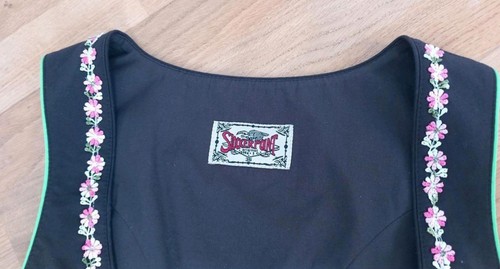 kurz getragen 👍🫠 Frauen Dirndl 👍🫠 Set Dirndl Damen braun rosa grün Gr. 36/38 - Bild 6 von 13