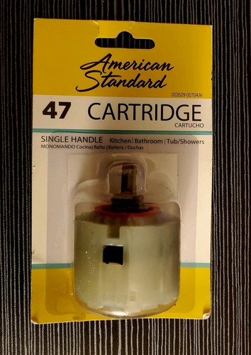 American Standard Faucet Replacement 47 MM 1-Handle Trim Valve Cartridge  White - Imagen 1 de 2