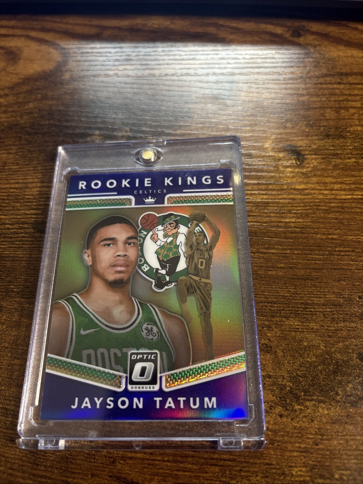 2017-18 Panini Donruss - Rookie Kings Jayson Tatum #3 (RC) Purple Prizm