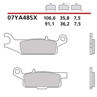 Brembo Vordere BREMSBELAGE-KIT FUR Yamaha YFM FGP Grizzly 700 07-13-07YA48SX