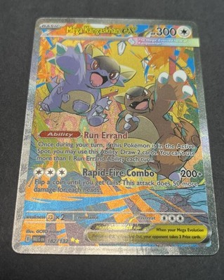 Mega Kangaskhan ex 182/132 Me01: Mega Evolution Holo