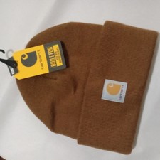 Carhartt Youth Tobaggan Acrylic Beanie Brown AH8905