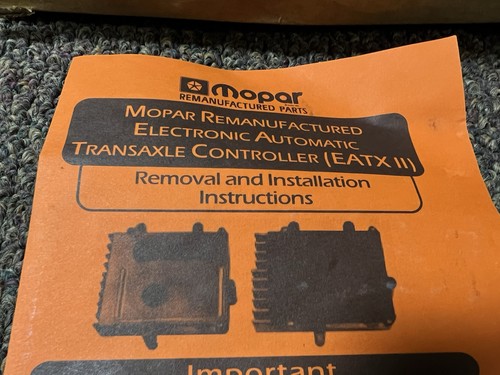 New Genuine Mopar R4606936AD Powertrain Transmission Control Computer Module - Picture 3 of 5