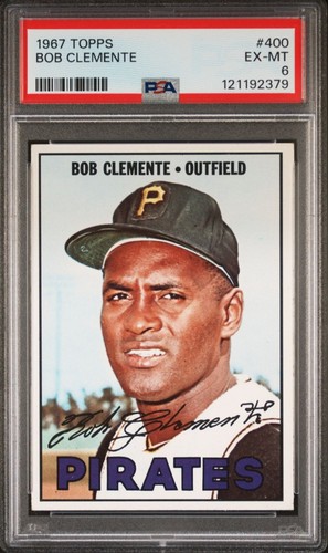 1967 Topps Roberto Clemente #400 - PSA - 6 DESERVED MUCH BETTER - Pittsburgh Pirates