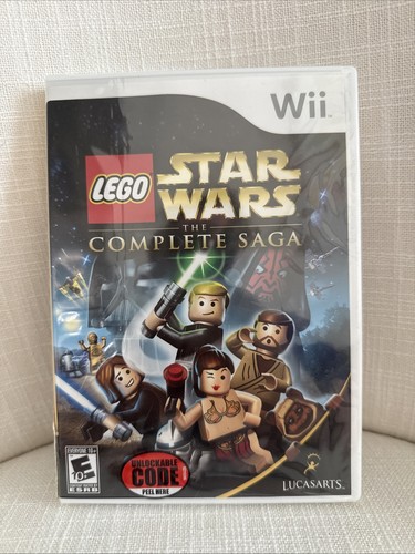 LEGO Star Wars Complete Saga - Nintendo Wii Pristine Authentic New Sealed - Picture 1 of 3