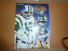 Sealed Legends Sports Magazine - Joe Namath January/Feb 1994 - W/ All Cards