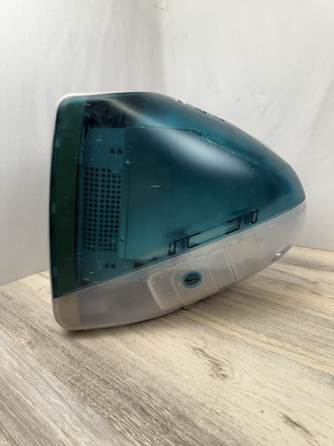 1998 Bondi Blue Apple iMac G3 M4984 PowerPC Sold For Parts Was Working READ - Picture 2 of 9