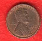 USA  1 CENT 1924 P