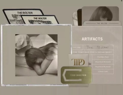 NEW SEALED SET OF 4 Taylor Swift TORTURED POETS COLLECTORS DELUXE CD BOX SETS - Picture 9 of 15