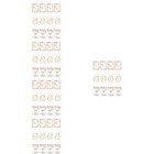 60 pcs Kraft Paper Bags Kraft Gift Bags Birthday Party Thank You Paper Bags