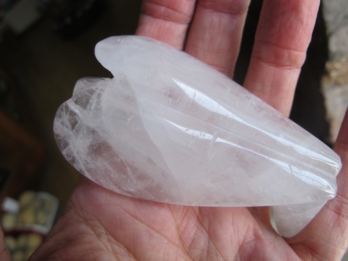 Cuarzo Ángel Cristal Tallado Natural Curación Pulido Guía Angélica Estatua - Imagen 19 de 24