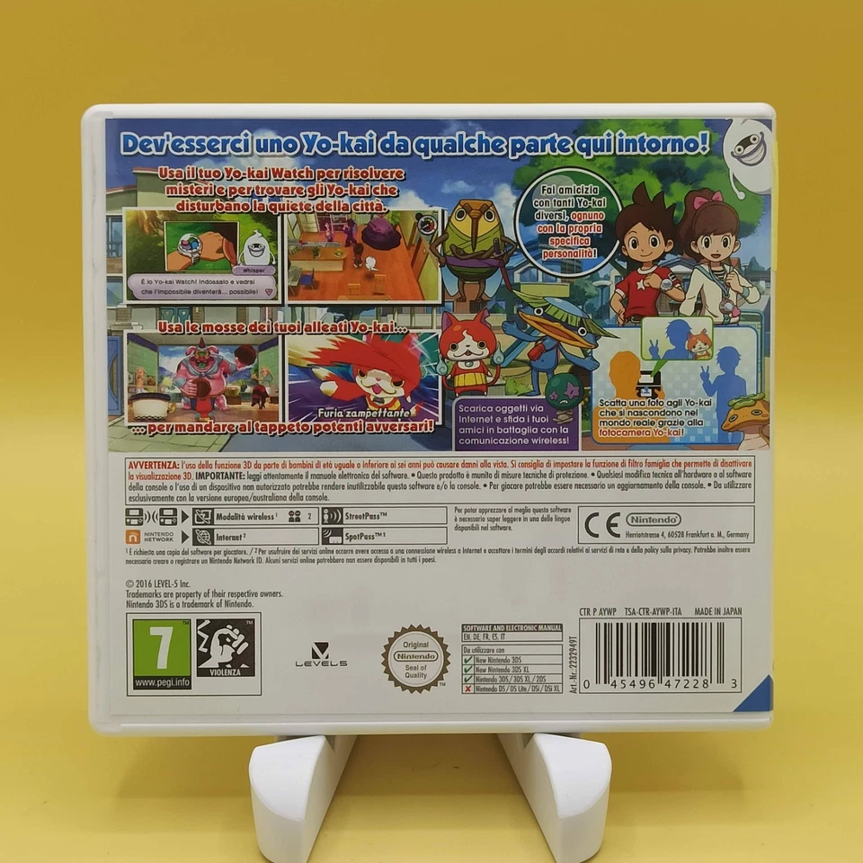 Nintendo 3DS 2DS videogioco Yokai Watch Pal Ita, foto 3 di 5