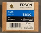 Encre cyan neuve authentique Epson T8502 80 ml SC-P800 - T8502 - Exp. 08/2020 - OEM