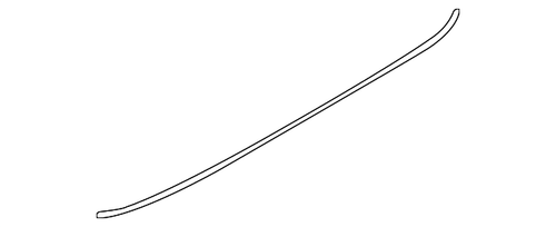 Genuine Subaru Upper Seal 57735AN020 - Picture 1 of 2