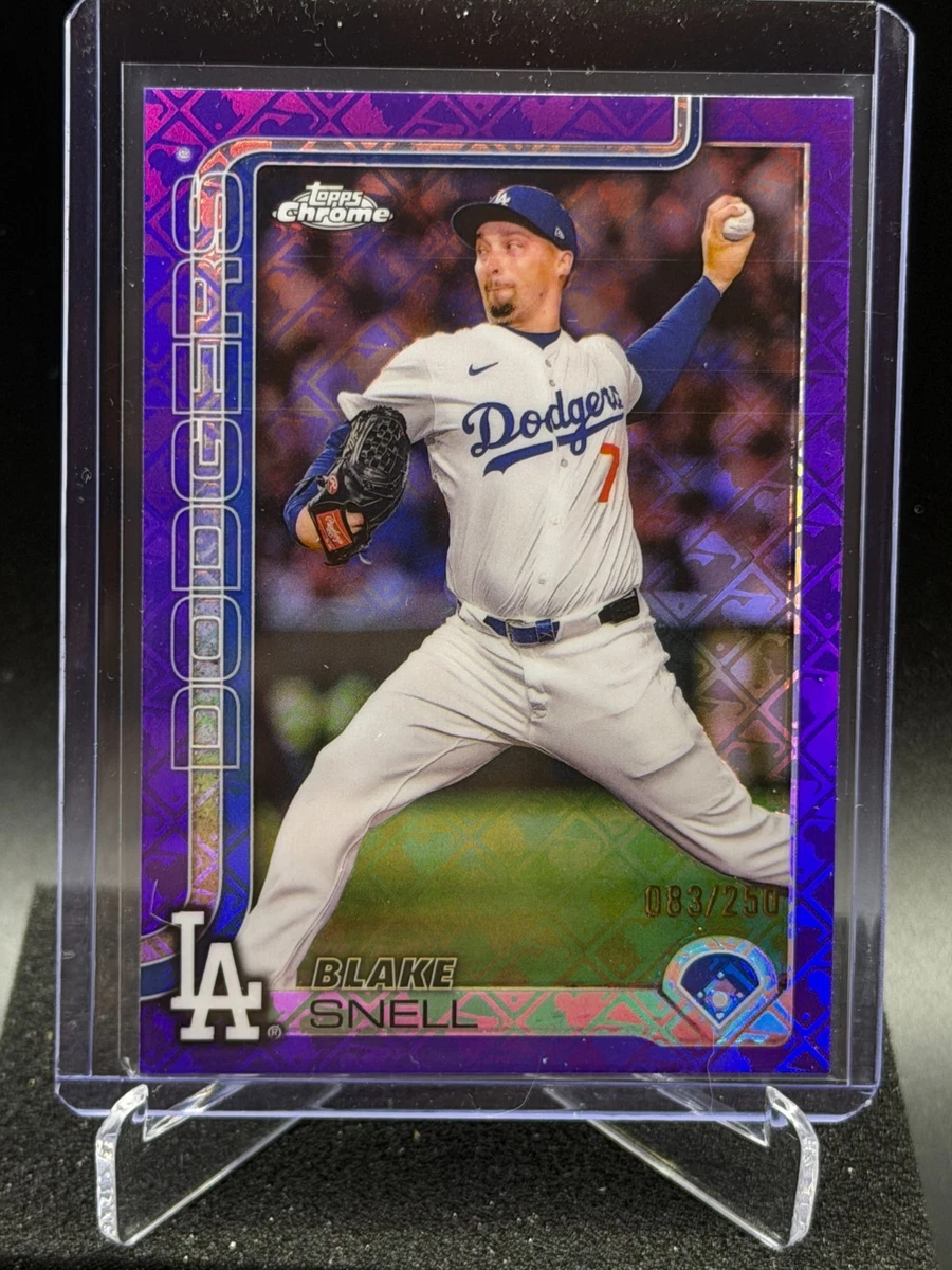 Blake Snell Baseball Sports Trading Cards & Accessories Parallel