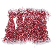 500 Pcs Christmas Decoration Ropes Ornament Snap Locking Hangers