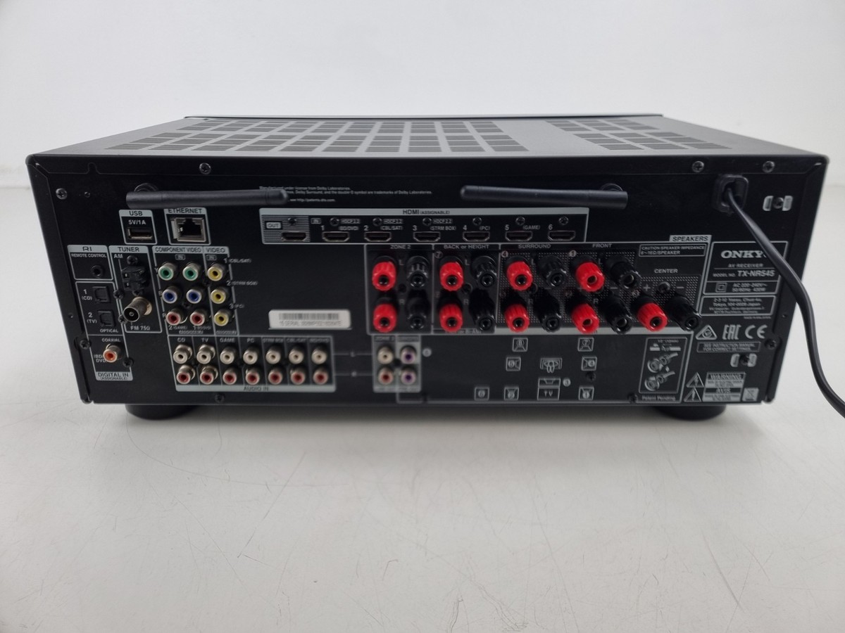 Onkyo TX-NR545 AV Receiver - With Remote Control - Great condition