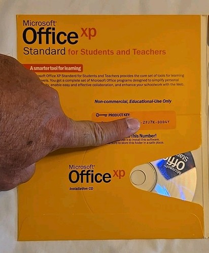 Microsoft Office XP Standard para estudiantes y profesores 2002 con clave de producto - Imagen 2 de 6
