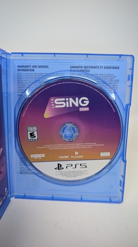 Let's Sing 2024 Bonus Edition Sony PS5 PlayStation 5 juego usado solamente - Imagen 4 de 5