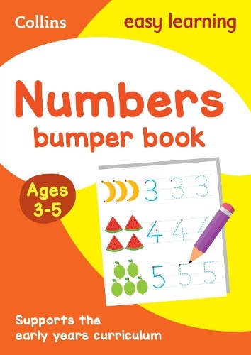 Numbers Bumper Book Ages 3-5 (Paperback) Collins Easy Learning Preschool - Picture 1 of 1