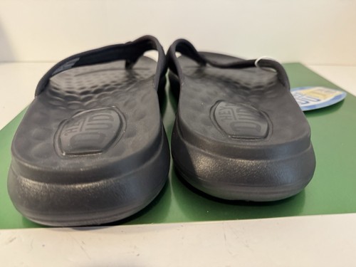 NEW - Hey Dude Myers Flip Sport Mode - Thong Sandal - Black/Black - Size M-10 - Picture 5 of 7