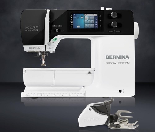 Bernina 435 Black Edition Computer Nähmaschine Nähen und Bedienung 1a, Jeans - Bild 9 von 11