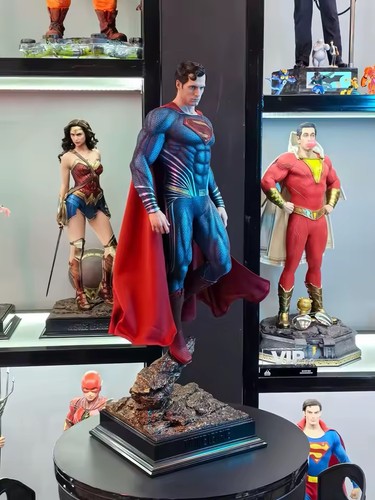 Neue DC Justice League Superman GK Statue handgefertigt hochwertig Held Spielzeug Geschenk UK - Bild 6 von 10