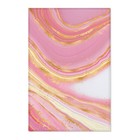 Pink Marble Area Rug – Soft Modern Floor Mat for Chic Home Decor