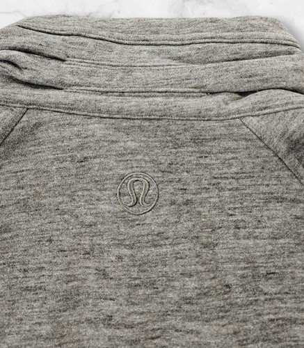 Lululemon Women’s Grey Full Zip Cowl Neck Define Jacket Size 12 - Picture 5 of 6