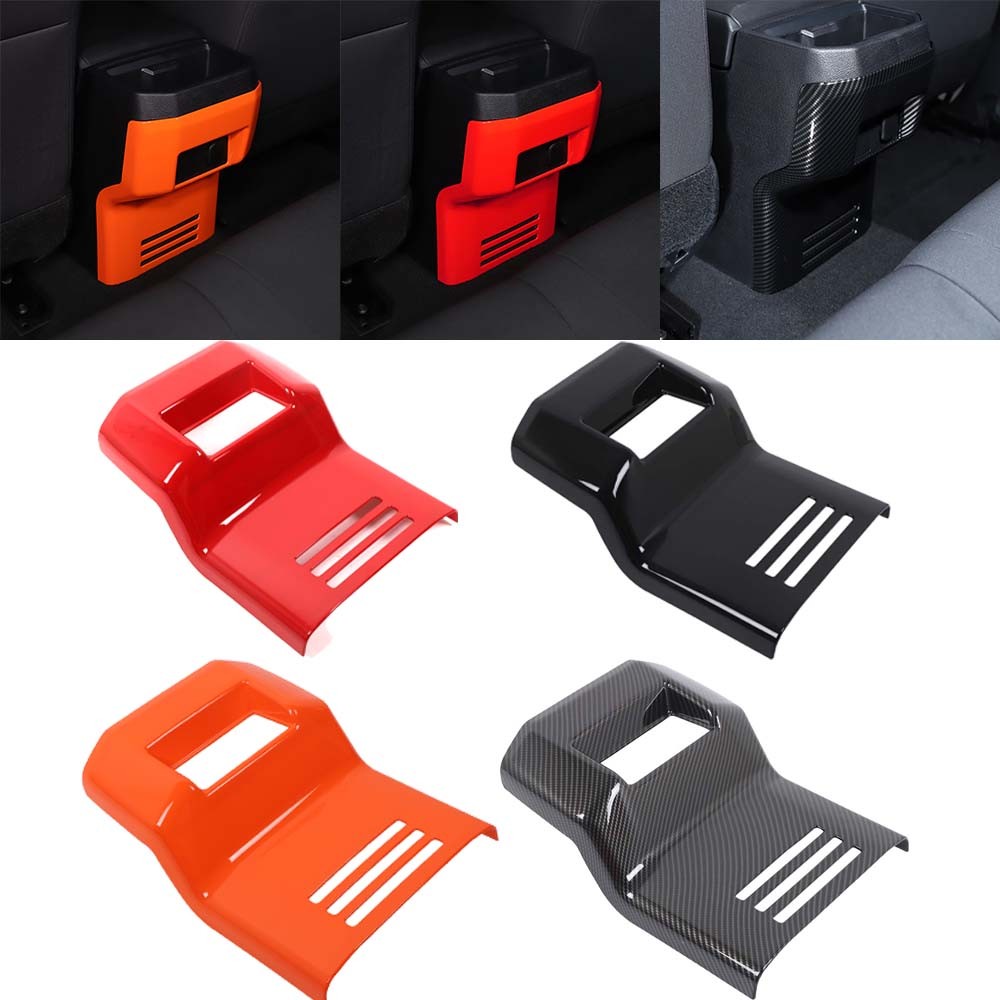 Interior Rear Air Outlet Anti Kick Panel Cover Trim For Toyota Tacoma 2024+