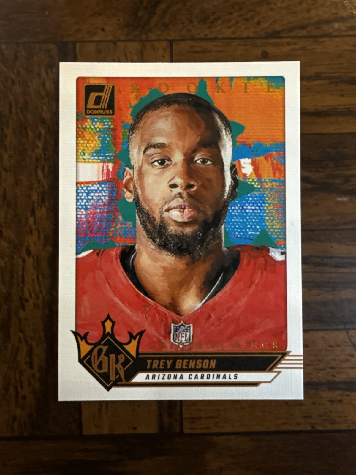 2024 Trey Benson Donruss - Rookie Gridiron Kings #14 (RC) - Arizona Cardinals
