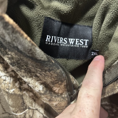 Rivers West Pant, Color: Realtree Timber Waterproof Fleece 2xl - Picture 7 of 7