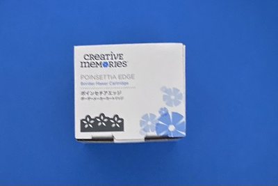 #ad Creative Memories POINSETTIA EDGE Border Maker Cartridge Christmas $18.00