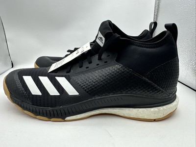 Adidas Boost Crazyflight X 3 Mid Core Black Gum Mens Shoes D97823