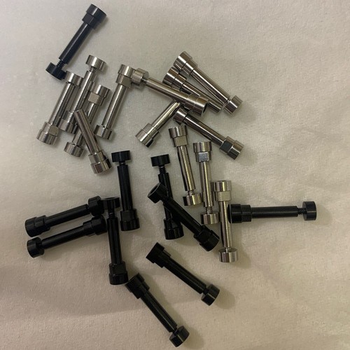 For Bose QuietComfort QC35 Headphone Metal Hinge Swivel Screw-Black or Silver - Afbeelding 5 van 8