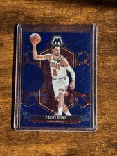 2023-24 Panini Mosaic Zach Lavine /85 Blue Fast Break